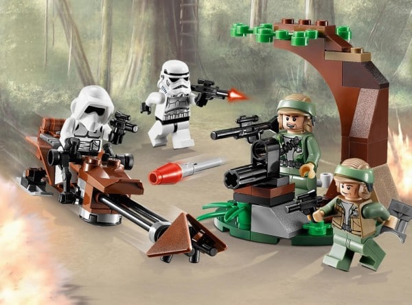 9489 Endor Rebel Trooper & Imperial Trooper Battle Pack