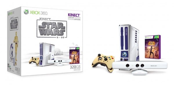 Xbox 360 Ediție limitată Kinect Star Wars Bundle
