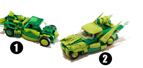 Green Machin Mobile de LEGOmaniac