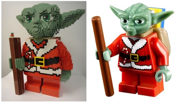 LEGO Santa Yoda