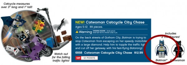 6858 Catwoman Catcycle City Chase