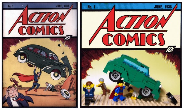 Superman Action Comics N°1 June 1938 - MOC par levork