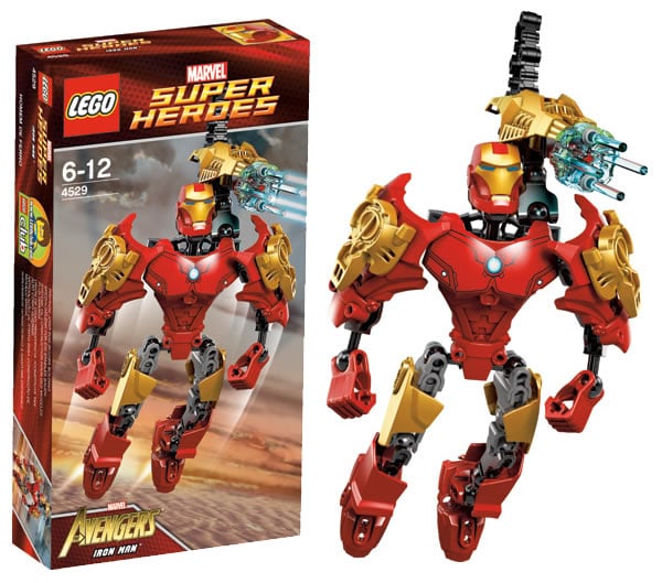4529 - LEGO Супер херои Марвел Одмаздници - Ironелезен човек
