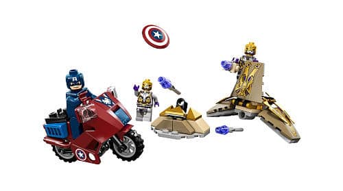 6865 Captain America’s Avenging Cycle
