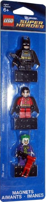 853431 - LEGO Super Heroes Magnets - Batman, Robin & The Joker