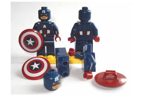 Captain America - Official minifig on sale on ebay