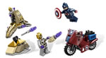 6865 Captain America's Avenging Cycle