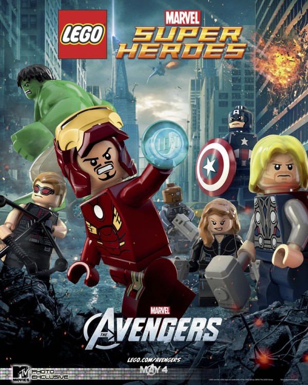 LEGO Super Heroes - Avengers Marvel - Hawkeye, Hulk, Iron Man, Black Widow, Thor, Captain America și Nick Fury