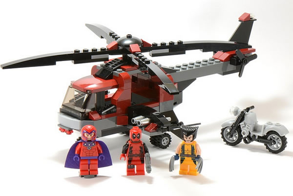 6866 Wolverine's Chopper Showdown - Ảnh từ hmillington @ Brickset