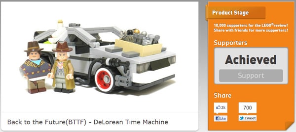Back to the Future (BTTF) - DeLorean Time Machine