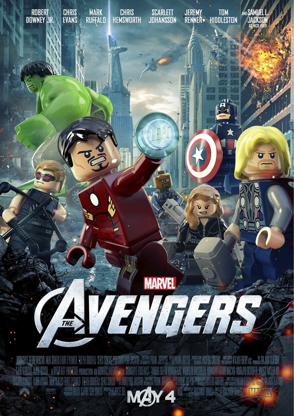 LEGO Super Heroes Marvel - LEGO The Avengers poszter