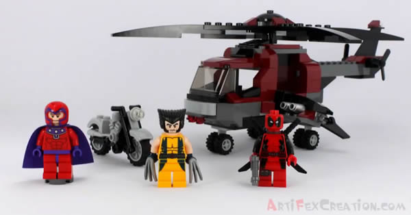 6866 Wolverine's Chopper Showdown