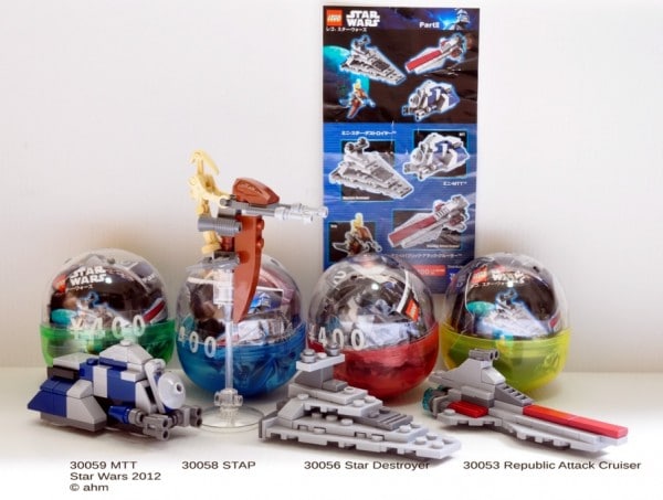 LEGO Star Wars Polybags from Gacha Vending Machine