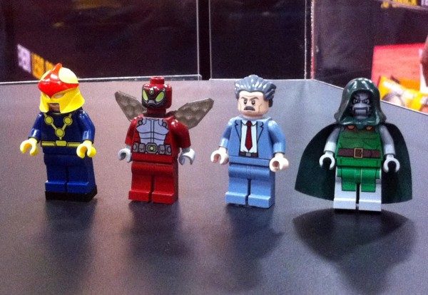 SDCC 2012 - Arwyr LEGO Marvel Minifigs
