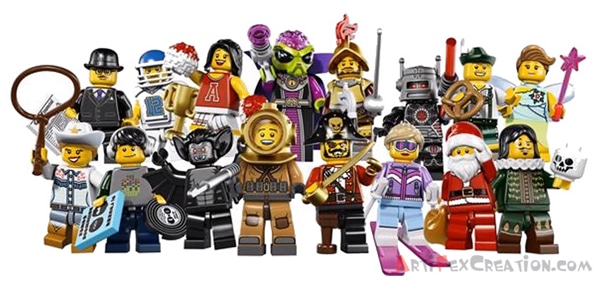 8833 LEGO Collectible Minifigures -sarja 8