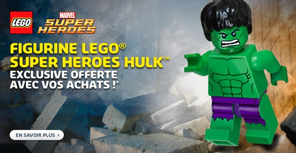 Exclusive LEGO Super Heroes Marvel Minifig - Hulk