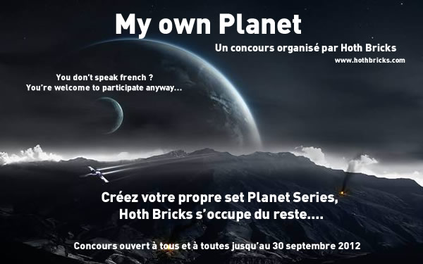 My own Planet : Le concours