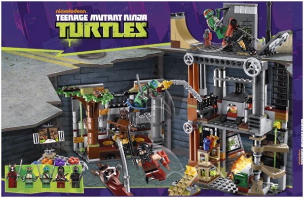 LEGO Teenage Mutant Ninja Turtles : 79103 Turtle Lair Attack LEGO Teenage Mutant Ninja Turtles : 79103 Turtle Lair Attack
