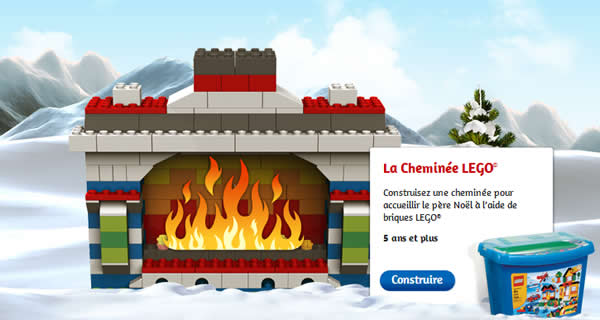 Une cheminée pour le Père Noël Une cheminée pour le Père Noël