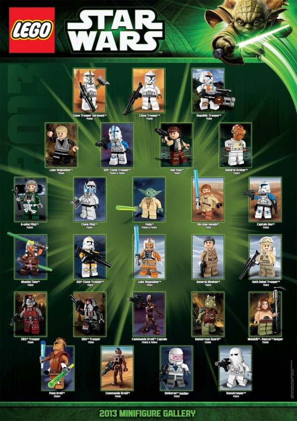 LEGO Star Wars 2013 Minifigure Gallery LEGO Star Wars 2013 Minifigure Gallery