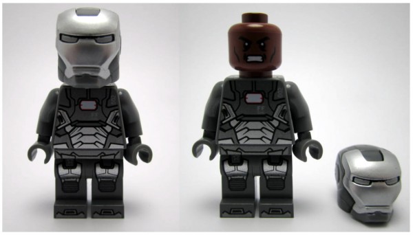 LEGO Super Heroes 2013 - War Machine minifig LEGO Super Heroes 2013 - War Machine minifig