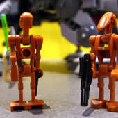 75019 AT-TE - Battle Droid Commander & Battle Droid 75019 AT-TE - FBTB Tous droits réservés