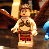 75020 Jabba's Sail Barge - Princess Leia (Slave) 75020 Jabba's Sail Barge - FBTB Tous droits réservés