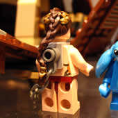 75020 Jabba's Sail Barge - Princess Leia (Slave) 75020 Jabba's Sail Barge - FBTB Tous droits réservés