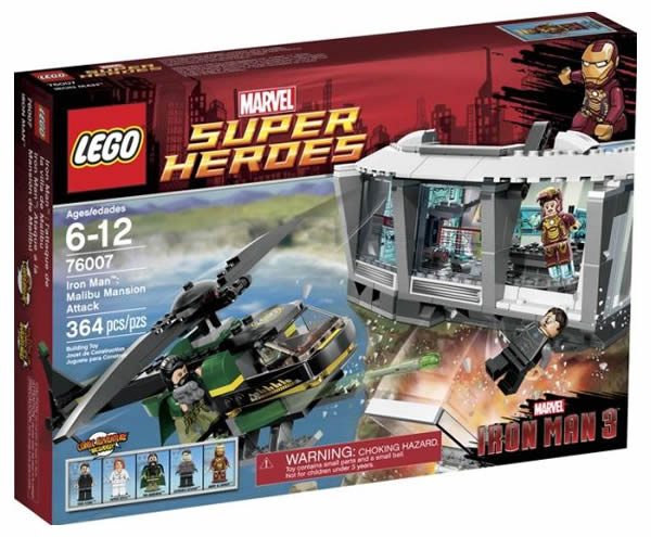LEGO Marvel Super Heroes - 76007 Iron Man Malibu Mansion Attack