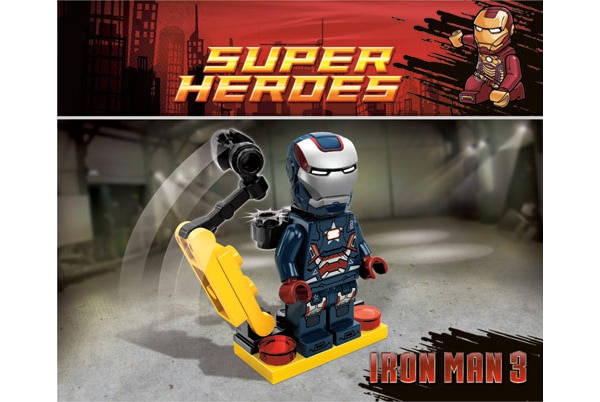 Exclusive Iron Patriot Minifig Exclusive Iron Patriot Minifig