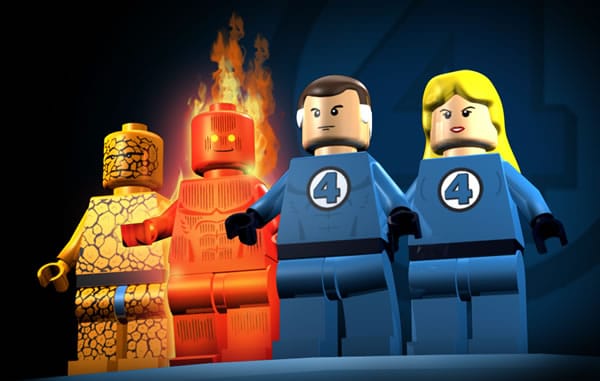 LEGO Fantastic 4 par Mike Napolitan