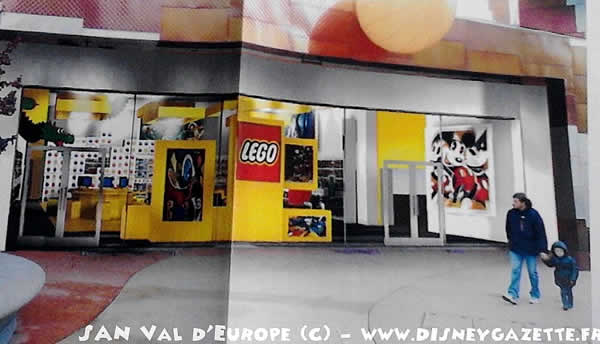 Magazinul LEGO @ Village Disney