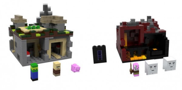 LEGO Minecraft : The Village & The Nether LEGO Minecraft : The Village & The Nether