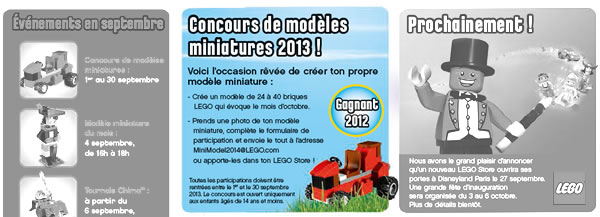Concours de modèles miniatures 2013 Concours de modèles miniatures 2013