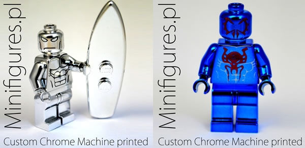 Custom Chrome Minifigs - Minifigures.pl Custom Chrome Minifigs - Minifigures.pl