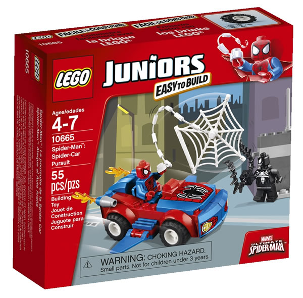 LEGO Juniors : 10665 Spider-Man Spider-Car Pursuit LEGO Juniors : 10665 Spider-Man Spider-Car Pursuit