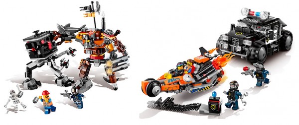 The LEGO Movie : 70807 MetalBeard's Duel & 70808 Super Cycle Chase The LEGO Movie : 70807 MetalBeard's Duel & 70808 Super Cycle Chase