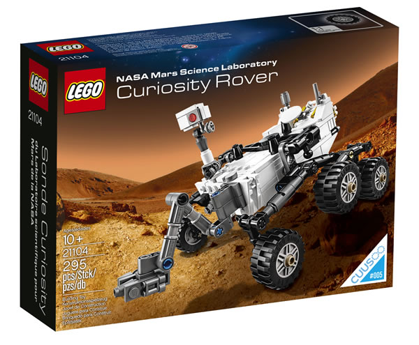 21104 LEGO® NASA Mars Science Laboratory Curiosity Rover 21104 LEGO® NASA Mars Science Laboratory Curiosity Rover