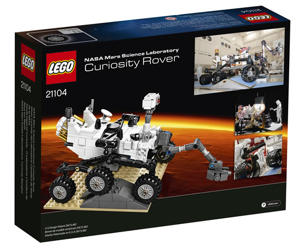 21104 LEGO® NASA Mars Science Laboratory Curiosity Rover 21104 LEGO® NASA Mars Science Laboratory Curiosity Rover