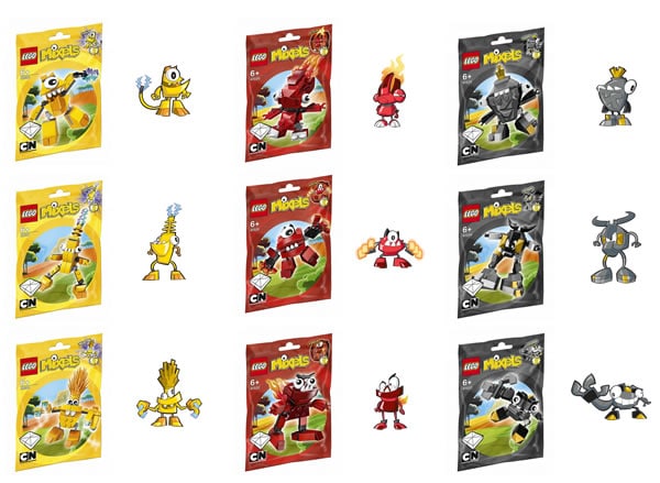 LEGO Mixels Series 1 LEGO Mixels Series 1