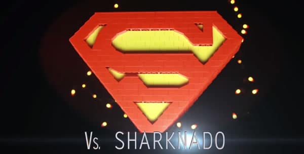 Superman vs Sharknado Superman vs Sharknado