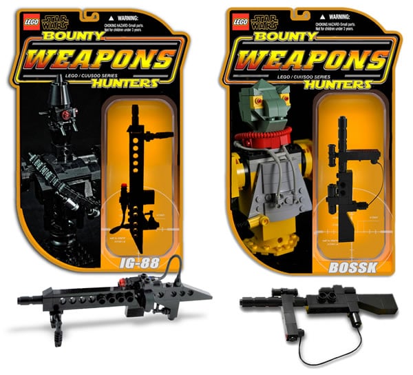 Bounty Hunters Weapons Un petit tour dans l'armurerie... HOTH BRICKS