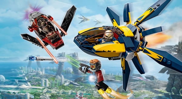 LEGO Guardians fo the Galaxy 76019 Starblaster Showdown