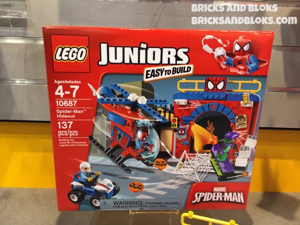 10687 LEGO Juniors Spider-Man Hideout 10687 LEGO Juniors Spider-Man Hideout