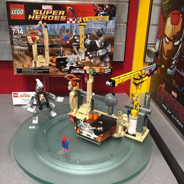 76037 Rhino & Sandman Supervillain Team-up 76037 Rhino & Sandman Supervillain Team-up