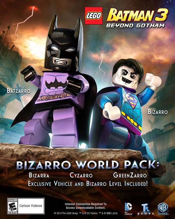 LEGO Batman 3 : Beyond Gotham - Bizarro World Pack LEGO Batman 3 : Beyond Gotham - Bizarro World Pack