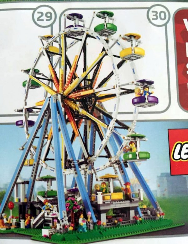 Ahli Pembuat LEGO 10247 Ferris Wheel