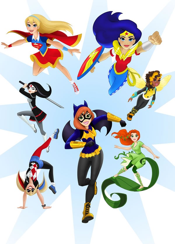 dc super hero girls new 2015