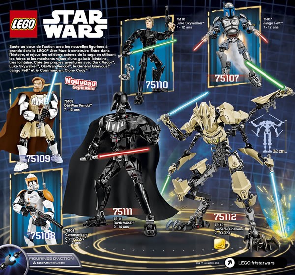 LEGO Star Wars 2015 : Constraction Figures LEGO Star Wars 2015 : Constraction Figures
