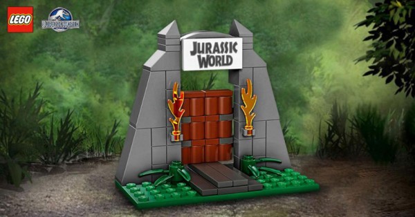 lego jurassic world gate